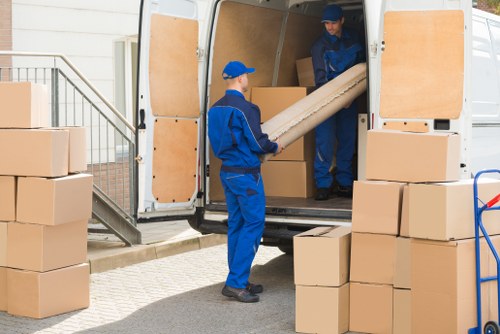 Professional piano removals in a Highbury home