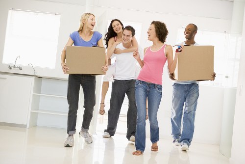 Highbury Removals team managing a safe house move