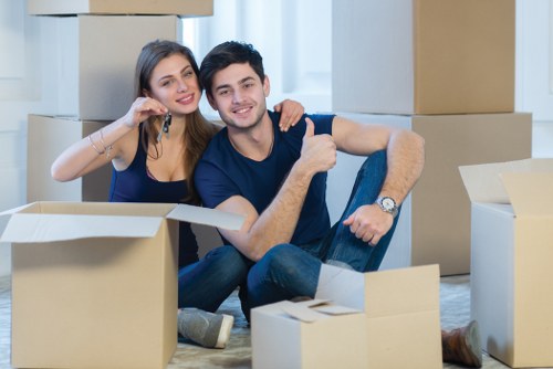 Office relocation packing and unpacking services in Highbury