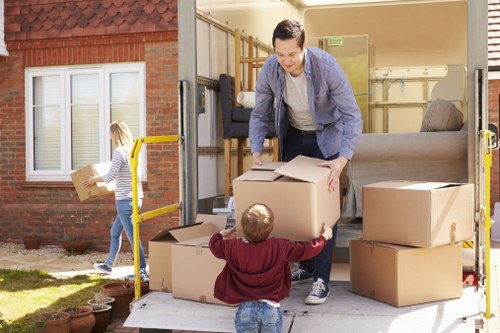 Professional furniture removals in Highbury planning a residential move