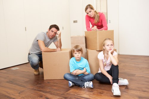 Efficient local removals service completing a Highbury relocation
