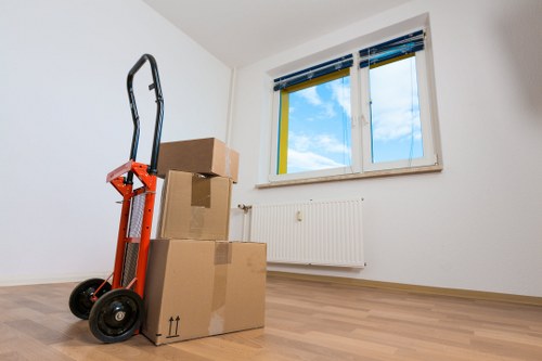 Highbury moving service handling large furniture during house move